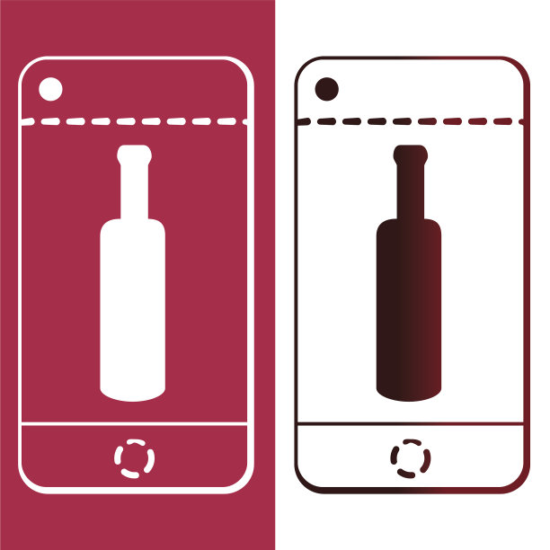 手机在线葡萄酒销售图片下载
