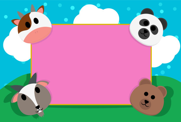 动物头像横幅图片下载