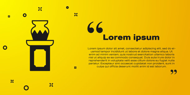 黑色拍卖古花瓶图标孤立上图片下载