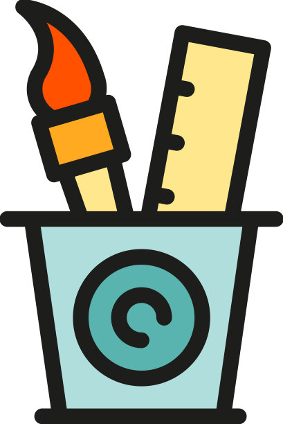 编辑工具图标扁平图片下载