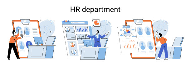 人力资源部门的经营理念，提高员工敬业度，员工绩效评估图片下载