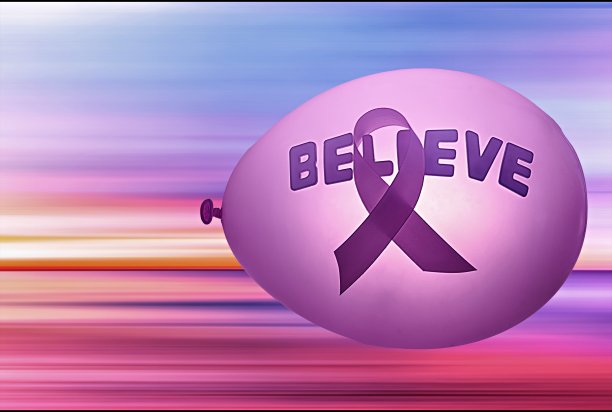 乳腺癌意识。相信的概念。（2）图片下载