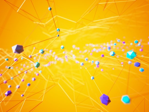 3d背景图片说明。技术高科技渲染。图片下载