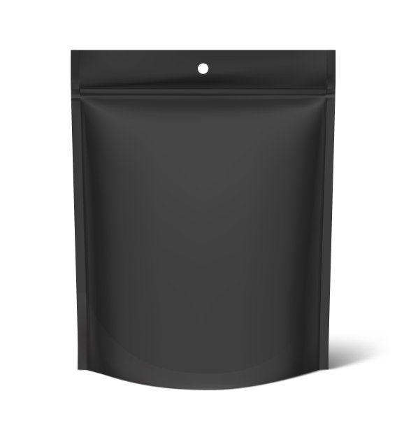 黑色小袋模型。图片下载