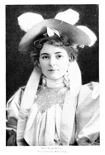 埃塞尔·奈特·莫里森肖像，演员和作家，19世纪图片下载