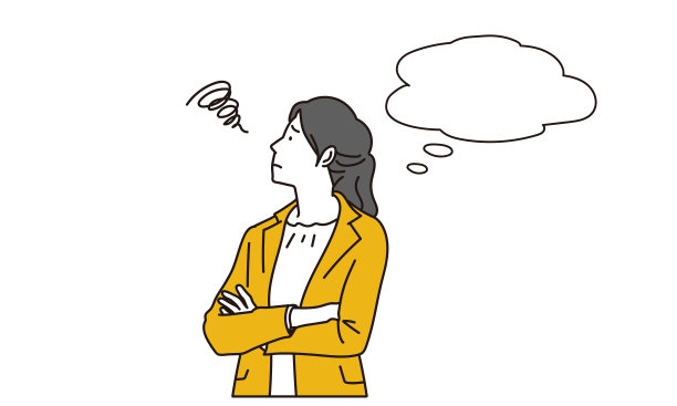 一名亚洲妇女抱着胳膊忧心忡忡图片下载