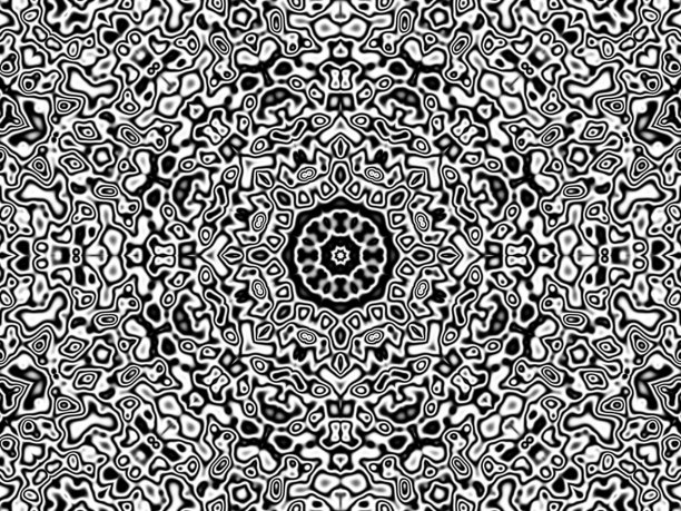 泰式图案造型，黑白相间，矢量抽象现代极简主义图片下载