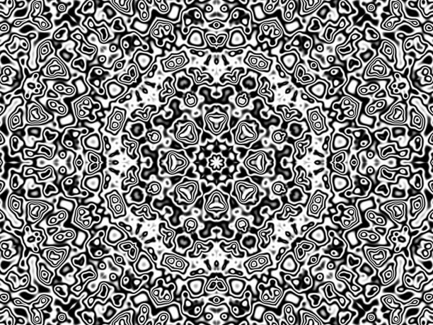 泰式图案造型，黑白相间，矢量抽象现代极简主义图片下载