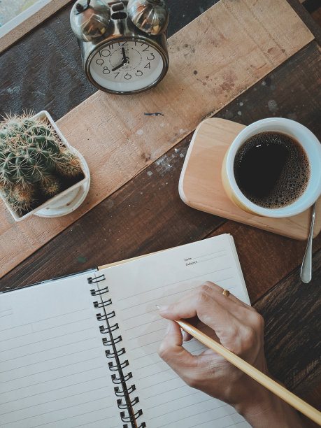 咖啡杯热上木旧清晨图片下载