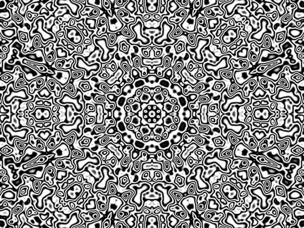 泰式图案造型，黑白相间，矢量抽象现代极简主义图片下载