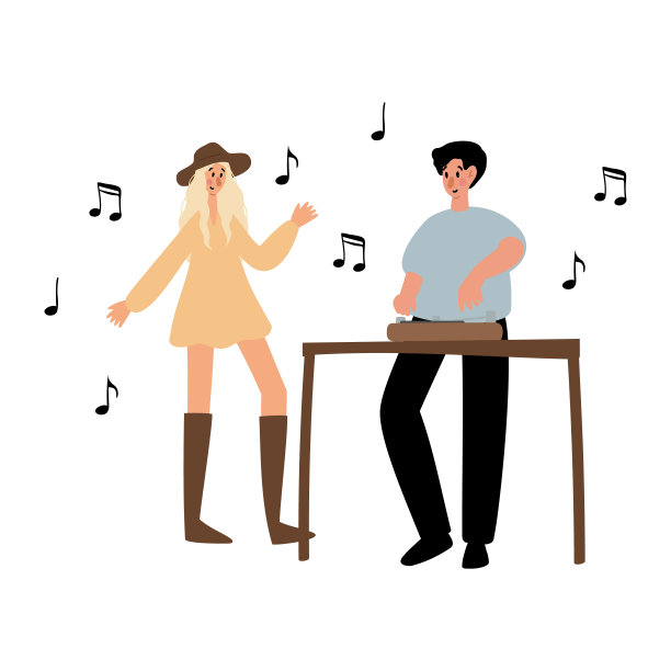 夏季市场插图，人们走在节日矢量剪贴画，博览会在公园剪贴画，户外聚会图像在平面风格，数字下载，老人，穆斯林，黑人，夫妇，家庭。图片下载