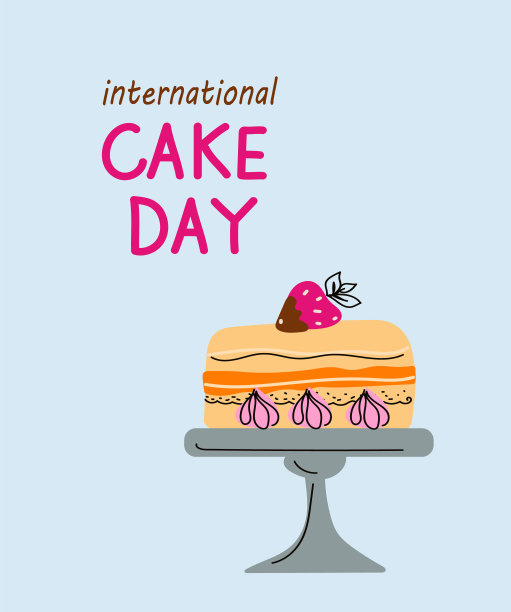 国际蛋糕日。图片下载