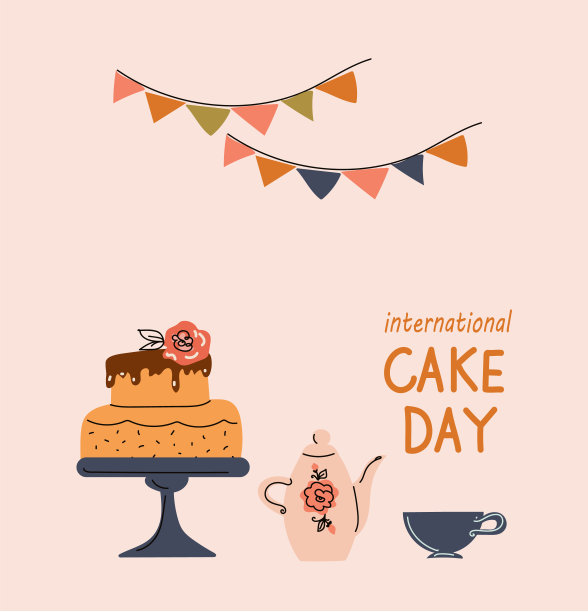 国际蛋糕日。图片下载