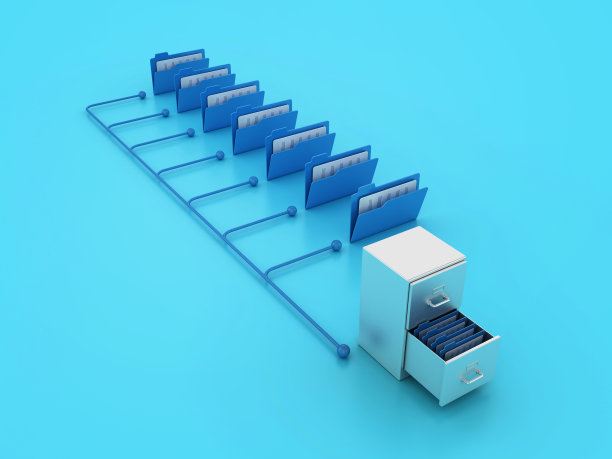 计算机文件夹结构与档案图片下载