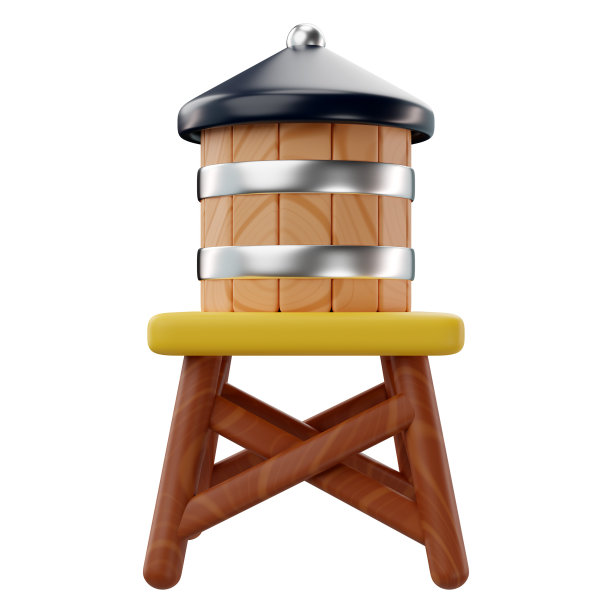 3d水塔图标图片下载