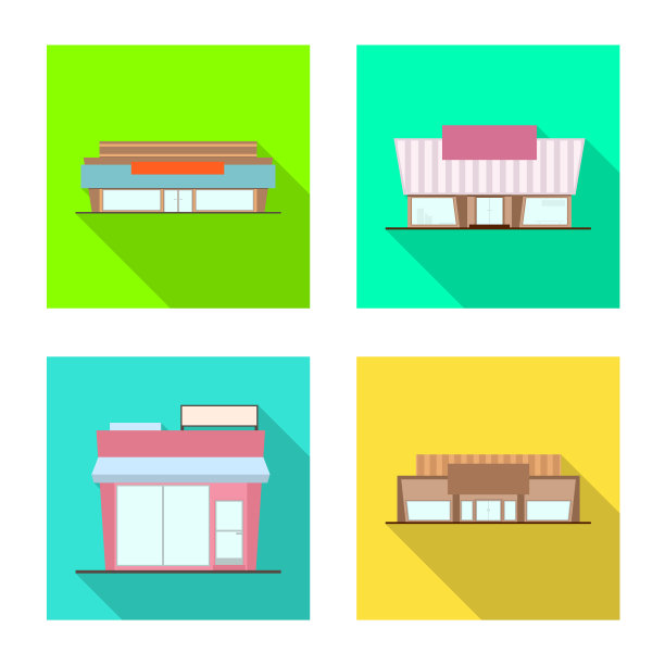 精品店和施工图片下载