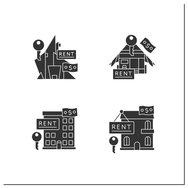 出租公寓标志图集图片下载