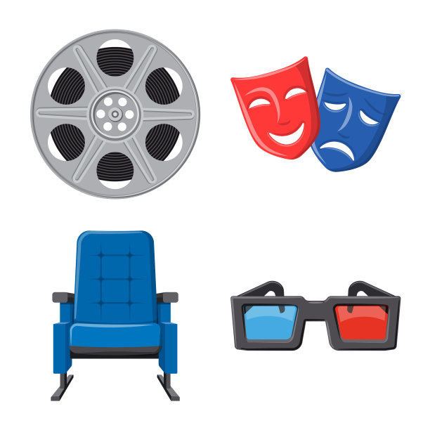 电影院和剧院图标图片下载