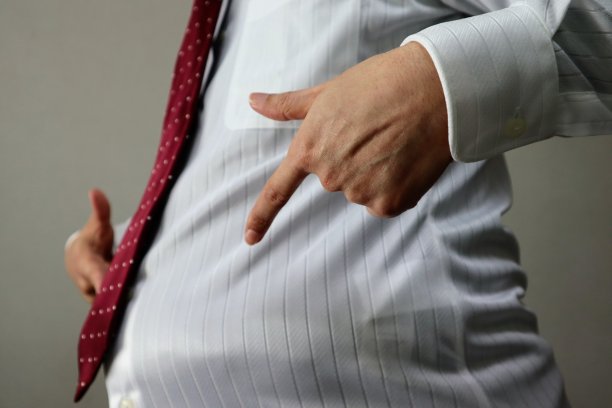 一个胖商人的形象图片下载