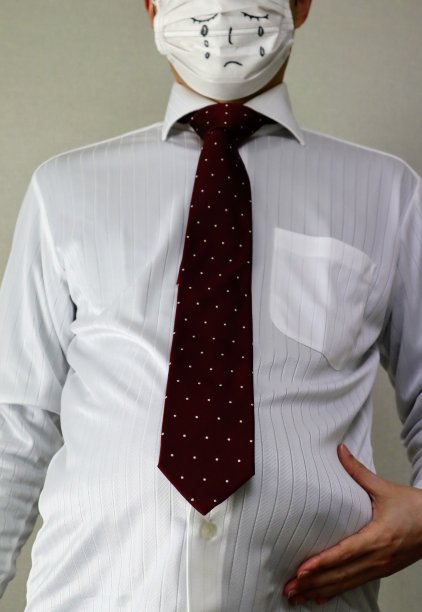 一个胖商人的形象图片下载