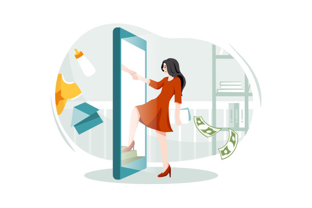 女人被一只手拖进智能手机图片下载