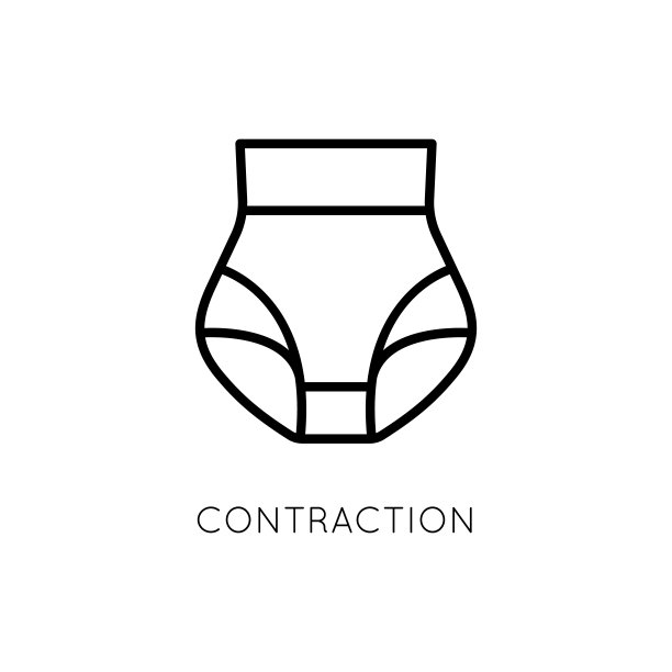 矫正内裤图标。女性内衣适用于网页设计、互联网、广告、标签、行业。图片下载