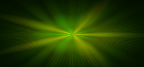 抽象的背景，效果镜头光晕与绿色和黄色的梯度。图片下载