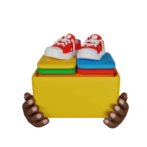 衣服捐赠3D图标图片下载