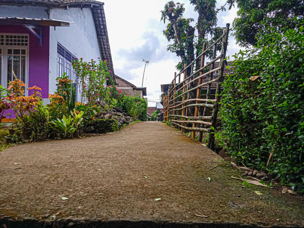 这张照片看的是房子的侧面图片下载