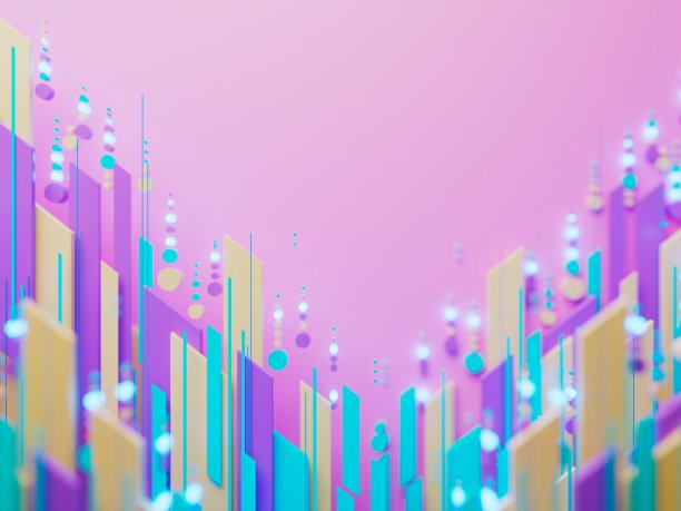 3d背景图片说明。技术的高科技图片下载