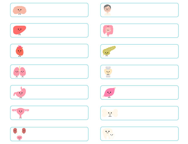 可爱的器官和医生标题框架图片下载