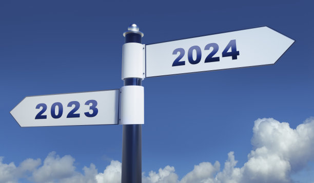 2024年蓝天上的路标图片下载