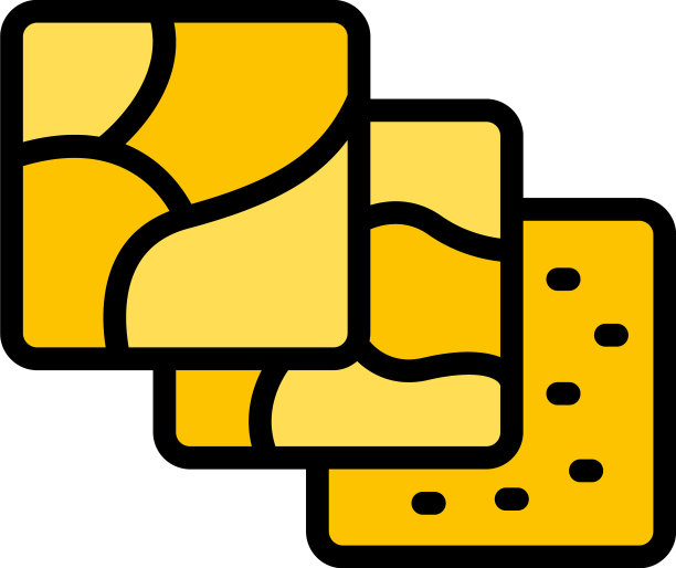 院子瓷砖图标平图片下载