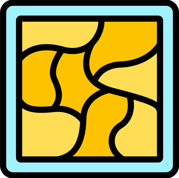 瓷砖地板图标平图片下载