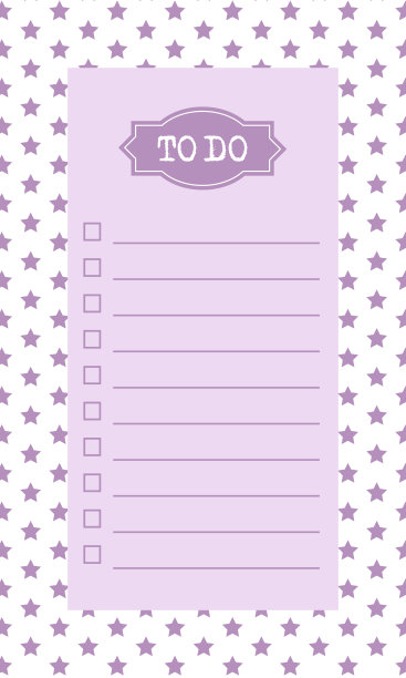 模板与星星，做列表空白模板与复选框，星星背景，写重要的事情。图片下载