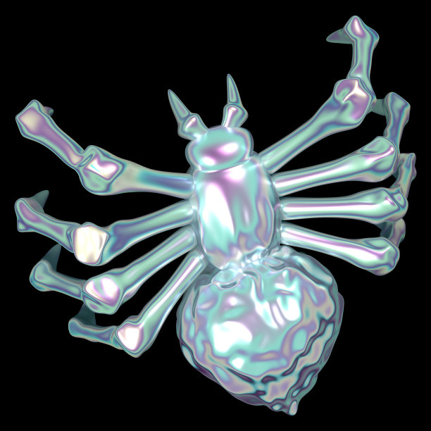 万圣节蜘蛛3d图片下载