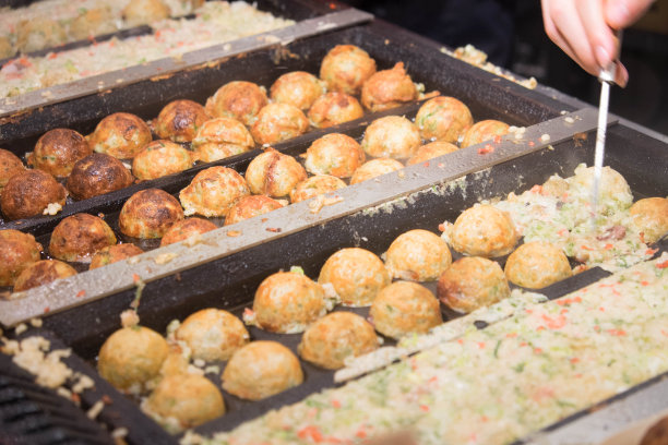 章鱼烧,日本食物图片下载