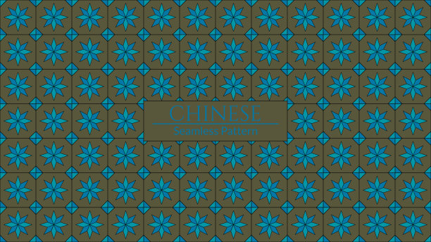 香港怀旧风格图案。矢量无缝香港传统复古图案风格地板纹理背景。图片下载