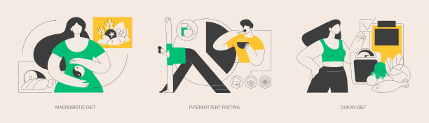 燃烧脂肪抽象概念矢量插图。图片下载