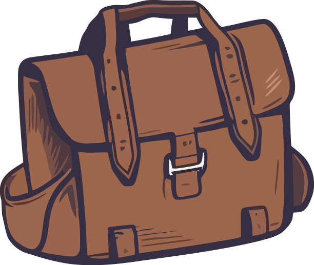 皮公文包背包图片下载