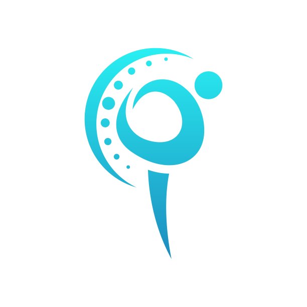 健身和健康矢量标志设计身体平衡矢量插图图片下载