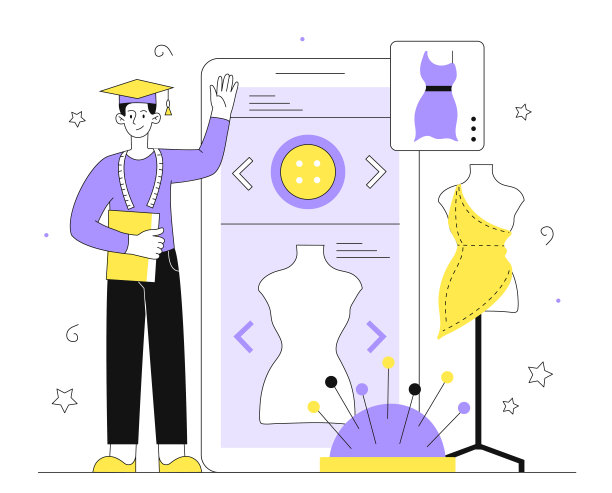 人与在线课程向量线图片下载