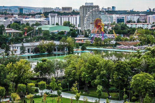 城市公园和游乐园图片下载