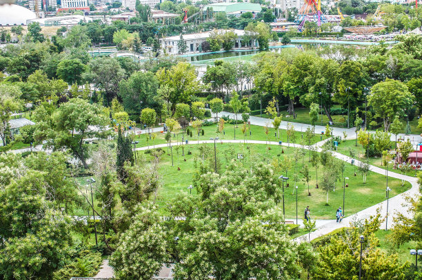 城市公园和游乐园图片下载