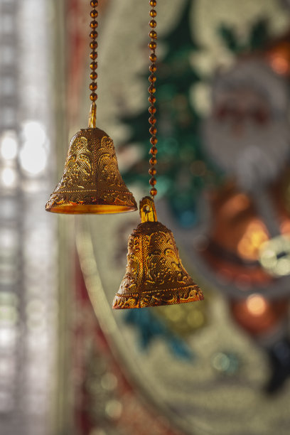 圣诞挂钟图片下载