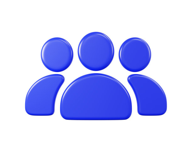 3D图标卡通人物配置文件或头像用户配置文件图片下载