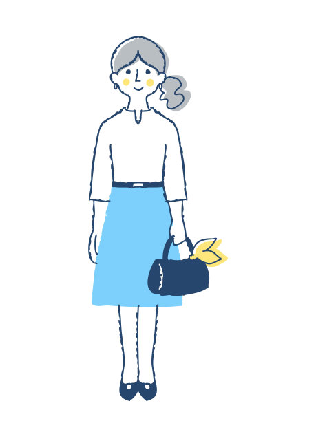 微笑的女人全身图片下载