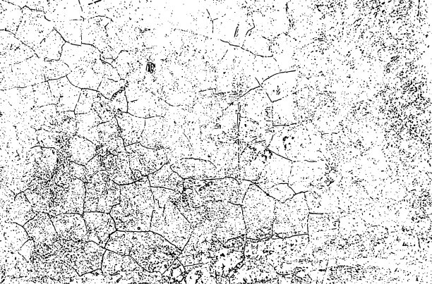 grunge纹理上的黑色和白色，粗糙，抽象，抽象的背景，水平插图，旧的，颗粒叠加窘迫，矢量复古插图，grunge纹理，破碎的效果，grunge效果矢量背景，图片下载