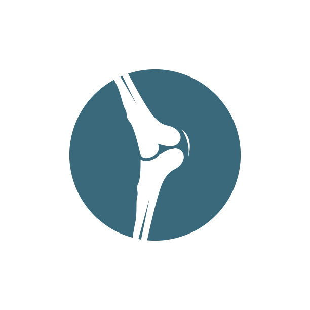 骨骼健康标志简单插图轮廓模板矢量设计图片下载