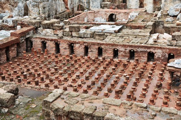 黎巴嫩贝鲁特市的罗马遗址图片下载